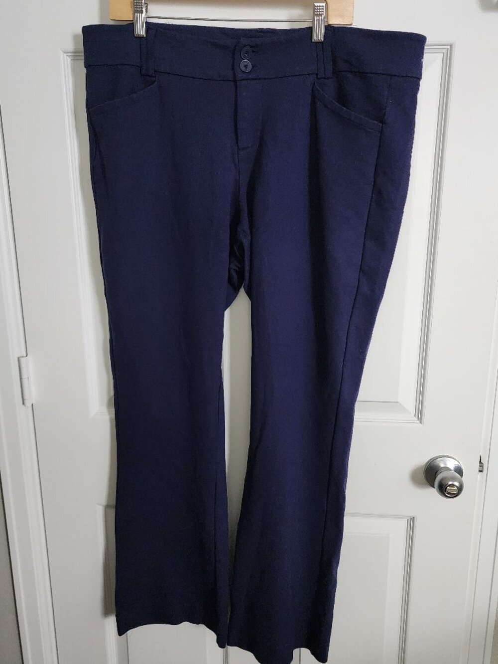Torrid Navy Blue Boot Cut Pants size 18